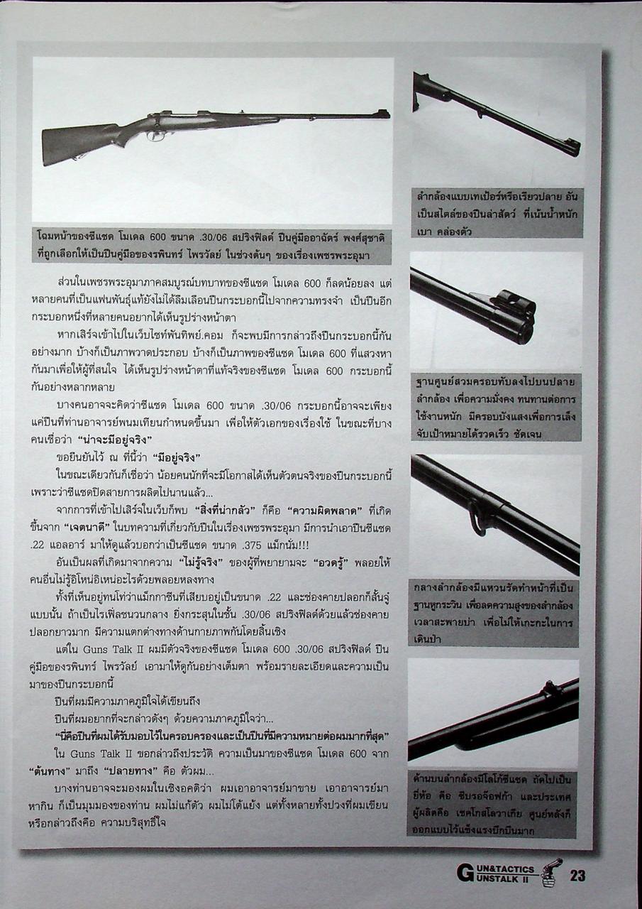 นิตยสาร Guns & Tactics ฉบับพิเศษ SPECIAL ISSUE NO.24 GUNS TALK II