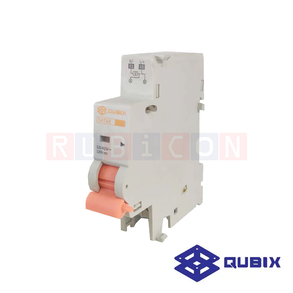 QUBIX SHTA8-230 (230/400V 6A / 3A 1NO, 1NC) เซอร์กิตเบรกเกอร์ (Accessories For MCB PB8H-SERIES)