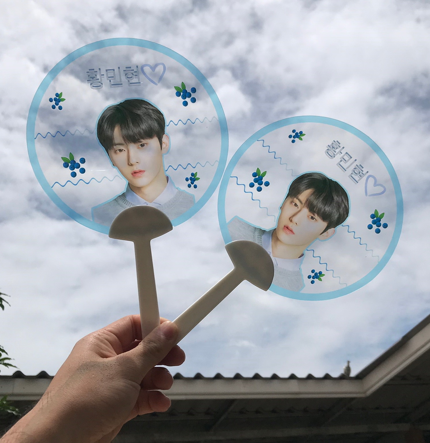 ทำพัดใส พัดใส พัดใสวงกลม