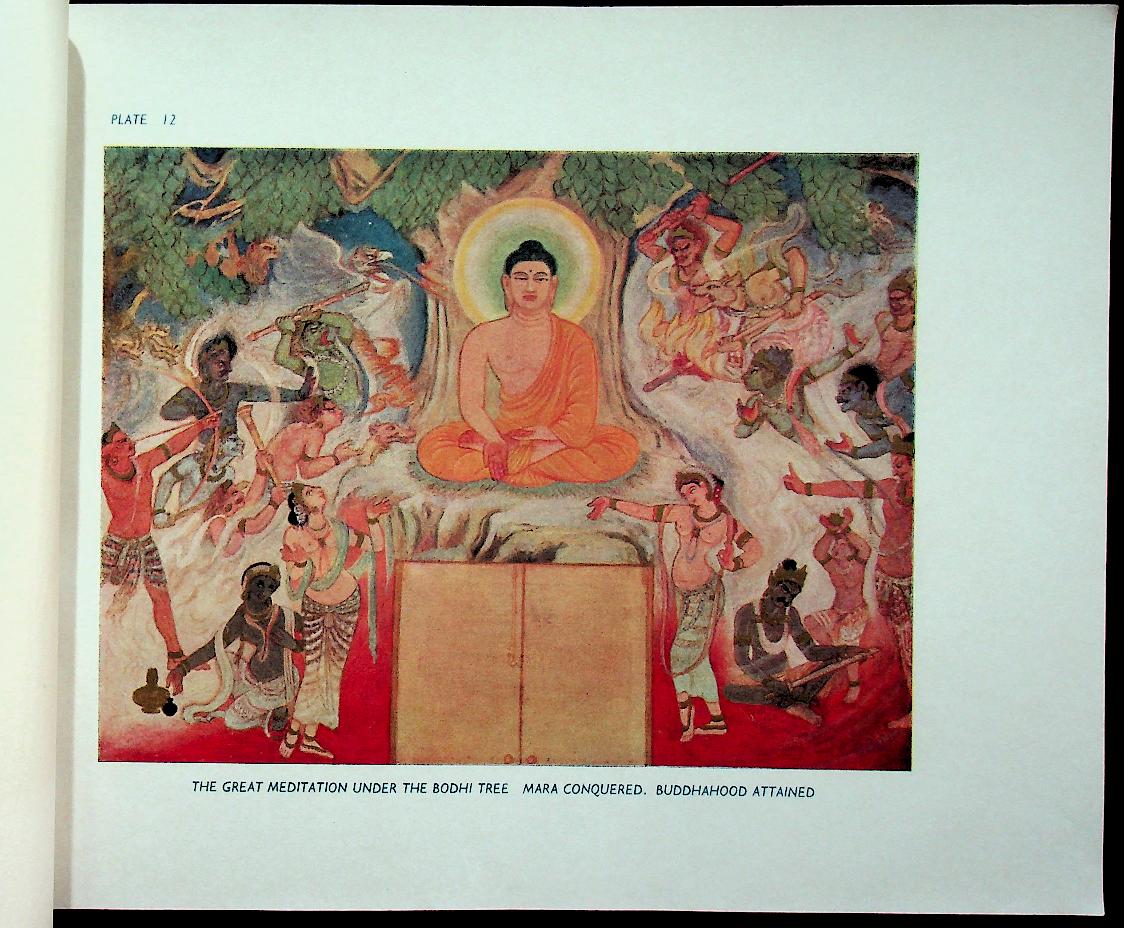 MULAGANDHA KUTI VIHARA WALL PAINTINGS (ภาพเขียนฝาผนังวิหารเกี่ยวกับพุทธประวัติ)