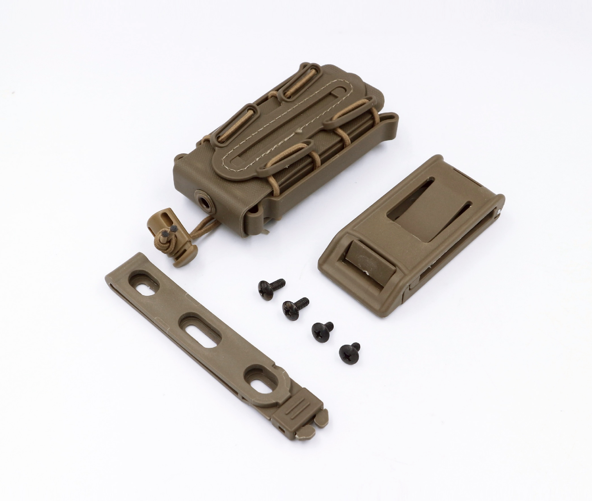 🇹🇭 1304 ไทยแลนด์ แทคติคอล ซองแม็กกาซีนเดี่ยวยางยืด ( Soft shell Mag pouch ) Wosport