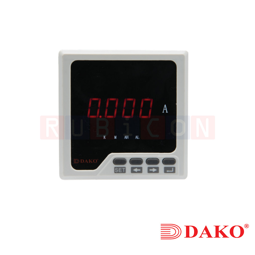 "DAKO" ST72-A AMP METER SIZE 72x72MM มิเตอร์จอแสดงผล LED (METER LED DISPLAY)