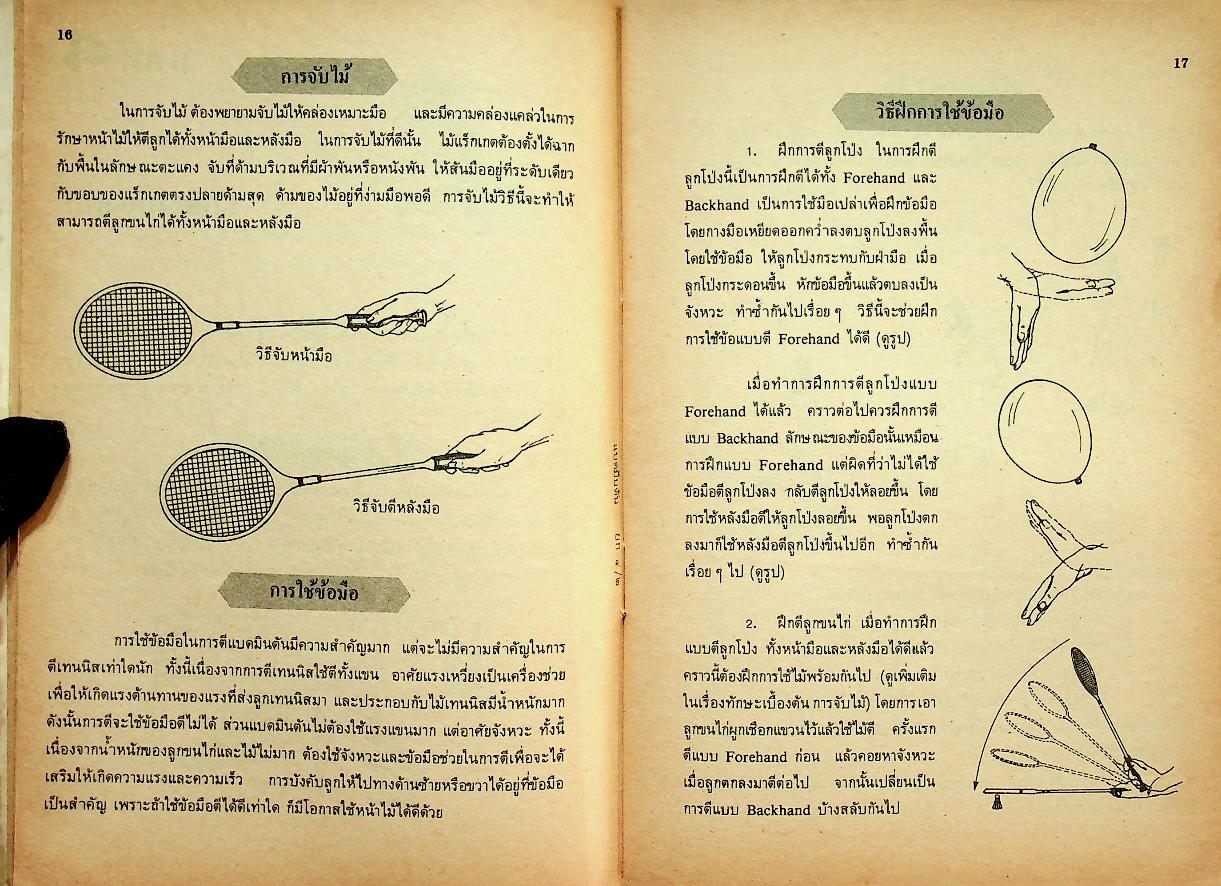 หนังสือเรียน พลานามัย รายวิชา พ 005 แบดมินตัน สำหรับชั้นมัธยมศึกษาตอนปลาย