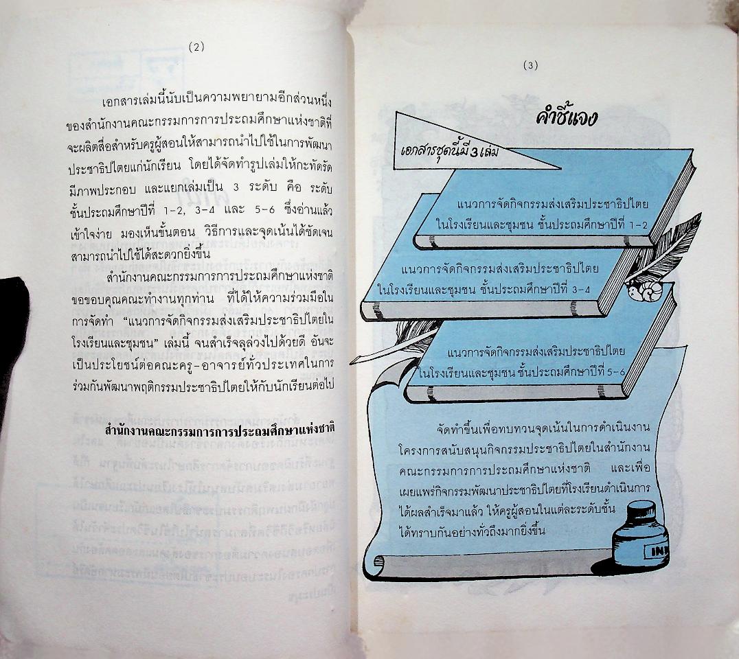 แนวการจัดกิจกรรมส่งเสริมประชาธิปไตยในโรงเรียนและชุมชน ชั้นประถมศึกษาปีที่ 5-6