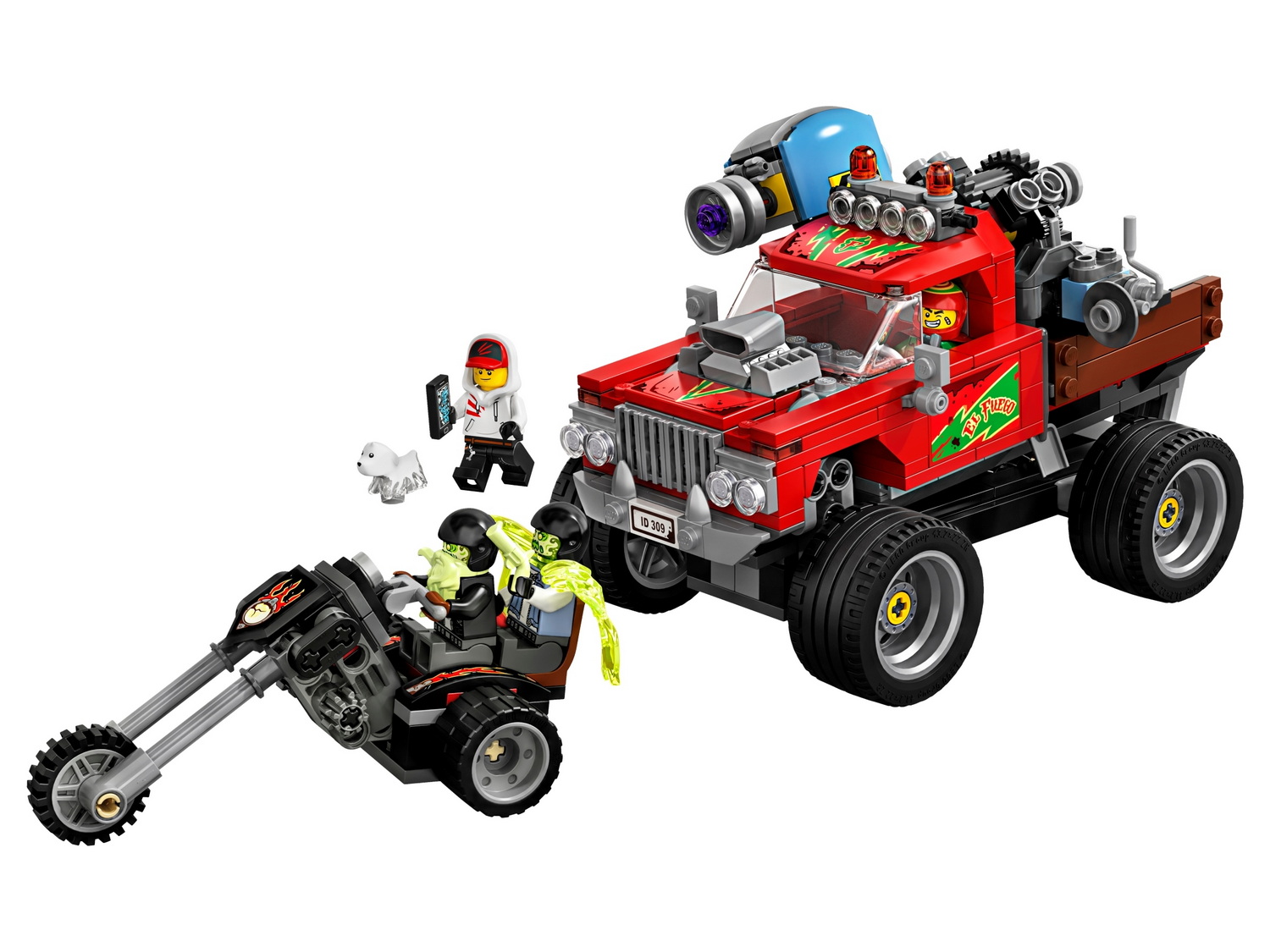 **MTS Toys**เลโก้ Lego 70421 Hidden Side : El Fuego's Stunt Truck
