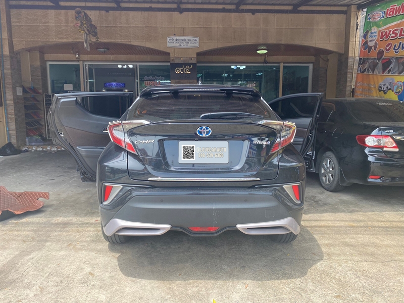 พรมปูพื้นรถยนต์ 6D Toyota CHR Hybird สีน้ำตาลเข้ม