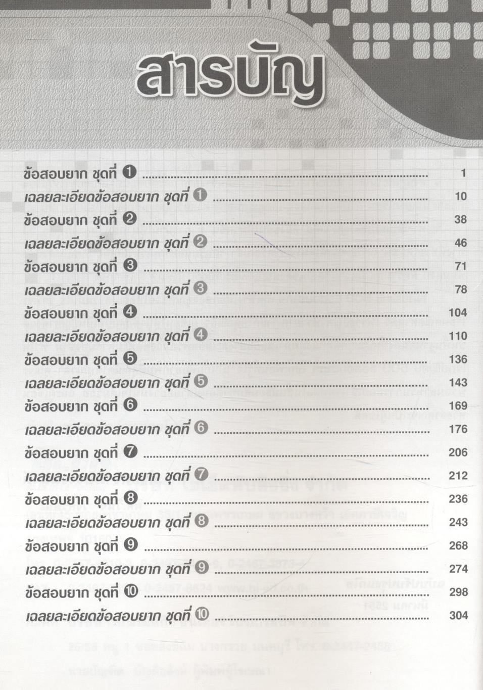 โจทย์พิเศษ 500 ข้อสอบยาก คณิตศาสตร์ ม.1-2-3 สอบเข้า ม.4