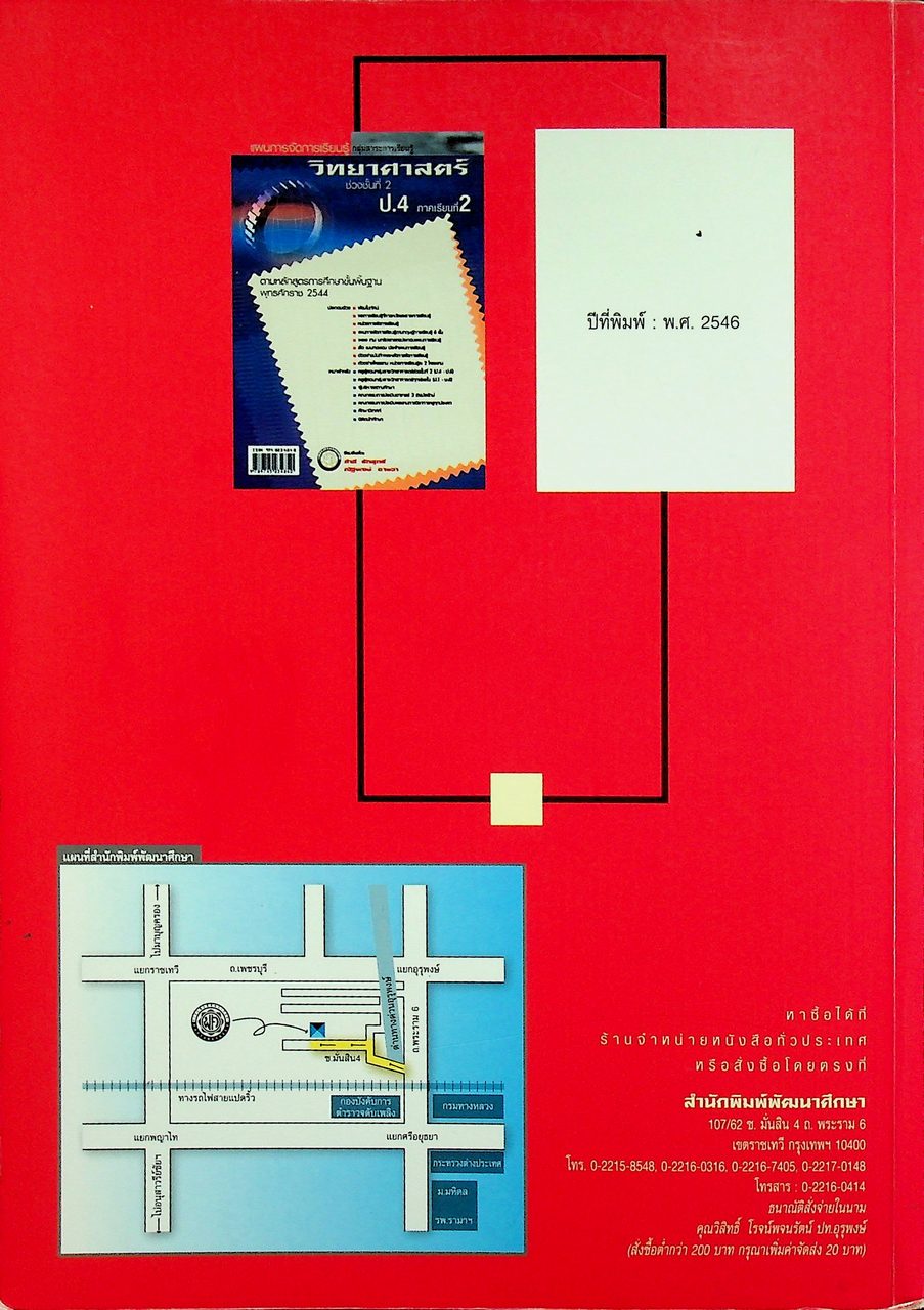 แผนการจัดการเรียนรู้ กลุ่มสาระการเรียนรู้ วิทยาศาสตร์ ป.4 ภาคเรียนที่ 2