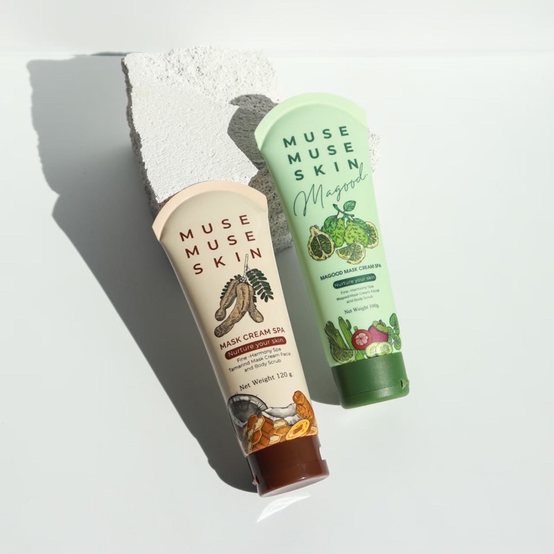 มิวส์มิวส์มาส์กสปา มาส์กมะขาม/มาส์กมากู๊ด musemuseskin ขนาด100g