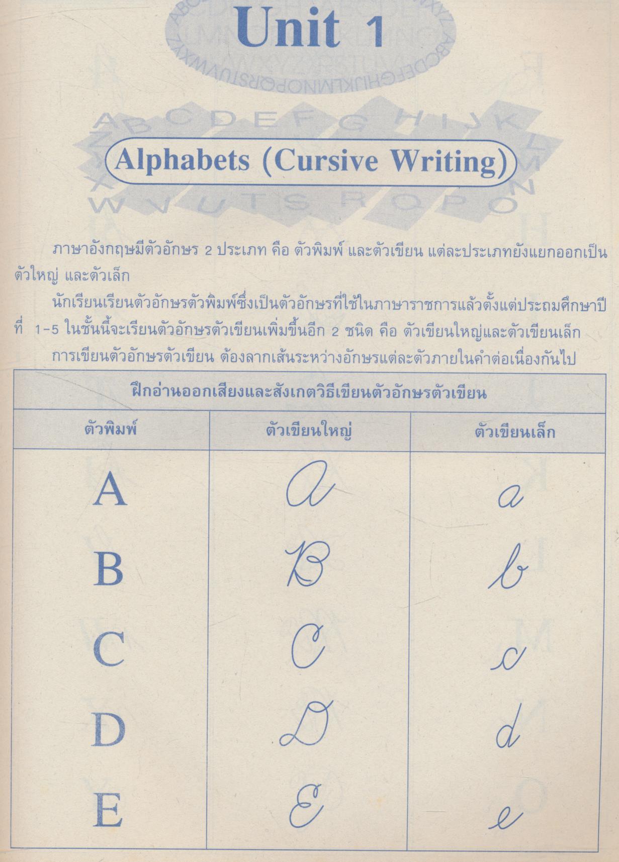 หนังสือเสริมประสบการณ์ภาษาอังกฤษ สำหรับชั้นประถมศึกษาปีที่ 6 BEGINNER'S ENGLISH WORKBOOK VI