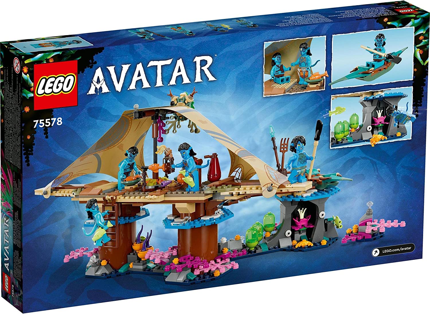 **MTS Toys**เลโก้ Lego 75578 Avatar : Metkayina Reef Home