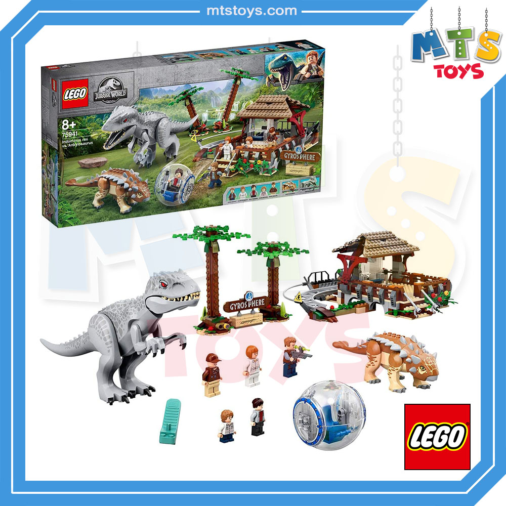 **MTS Toys**เลโก้ Lego Jurassic World 75941 : Indominus Rex vs. Ankylosaurus