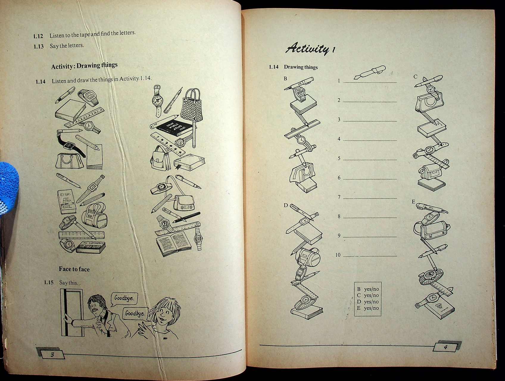 หนังสือเรียนภาษาอังกฤษ ENGLISH RIGHT FROM THE START BOOK 1 รายวิชา อ 021 - อ 022 เสริมทักษะ 1-2 ชั้นมัธยมศึกษาปีที่ 1 (ม.1)