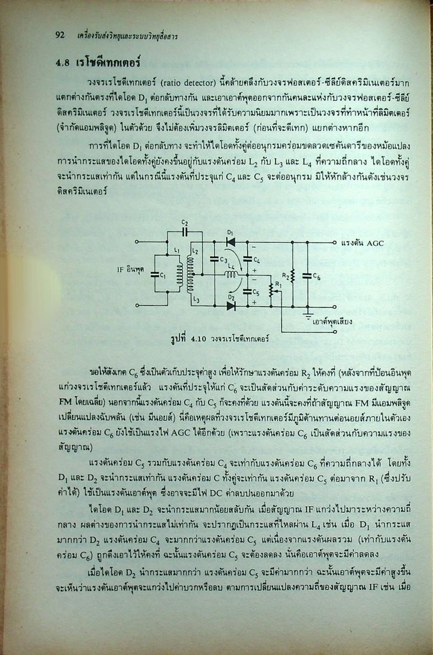 หลักการทำงานเครื่องรับส่งวิทยุและระบบวิทยุสื่อสาร