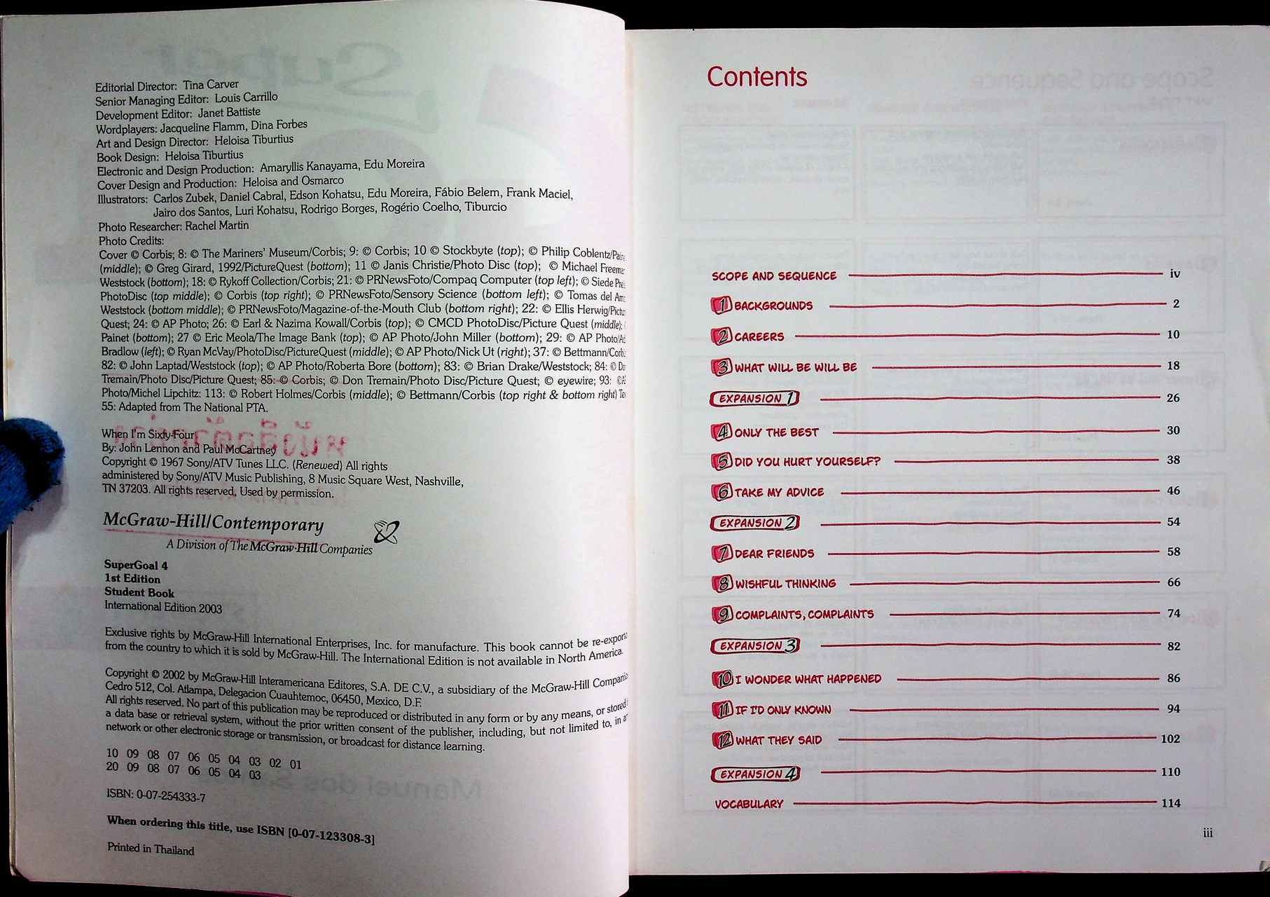 SuperGoal Student Book 4