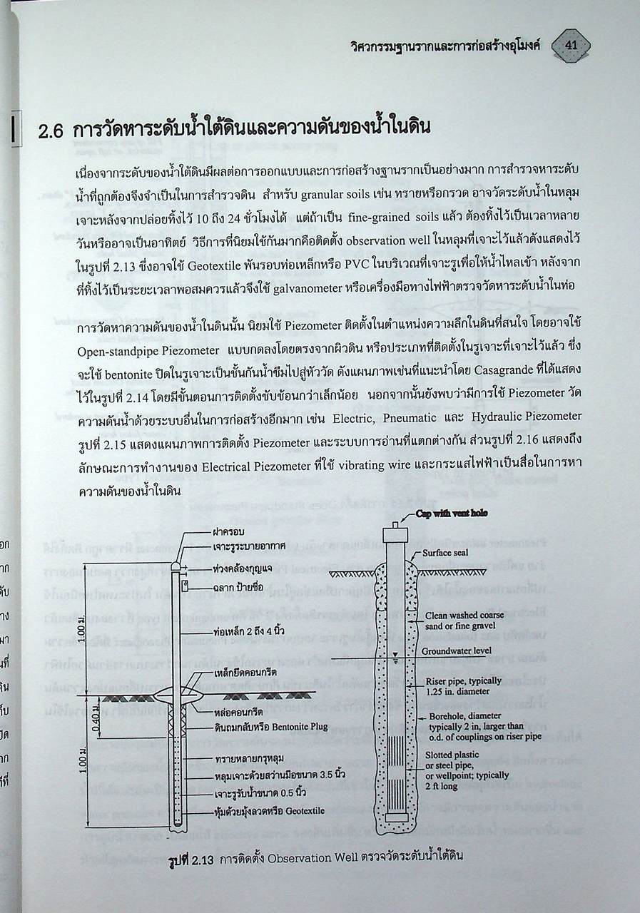 วิศวกรรมฐานรากและการก่อสร้างอุโมงค์ FOUNDATION ENGINEERING AND TUNNELLING