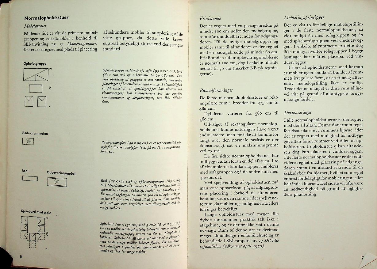 NORMALRUM OG NORMAL SPÆNDVIDDER for etageboligbyggeri