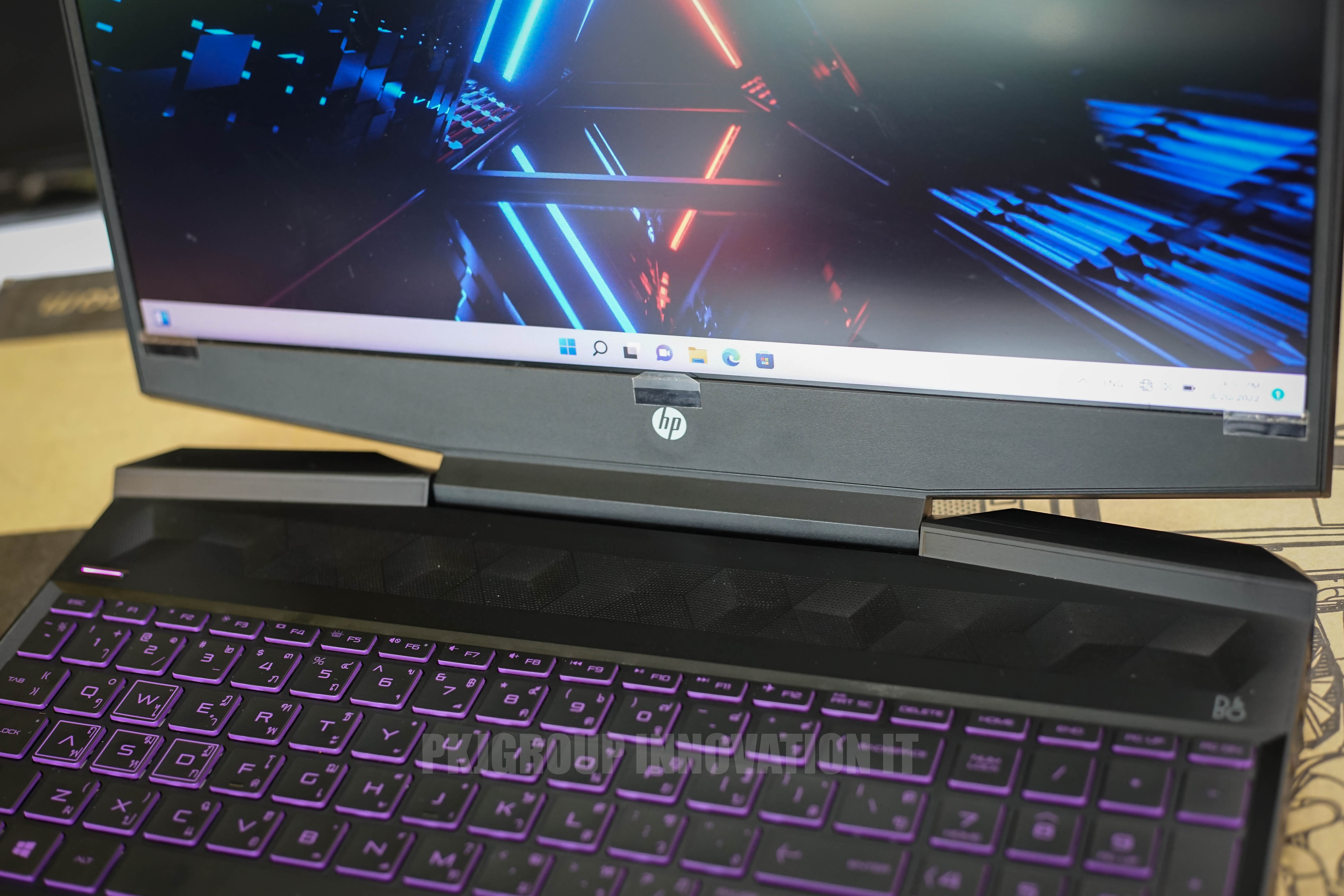 โน๊ตบุ๊คมือสอง HP Pavilion 15-dk0146TX Intel core i5-9300H RAM 16 GB SSD 250 GB GTX1650