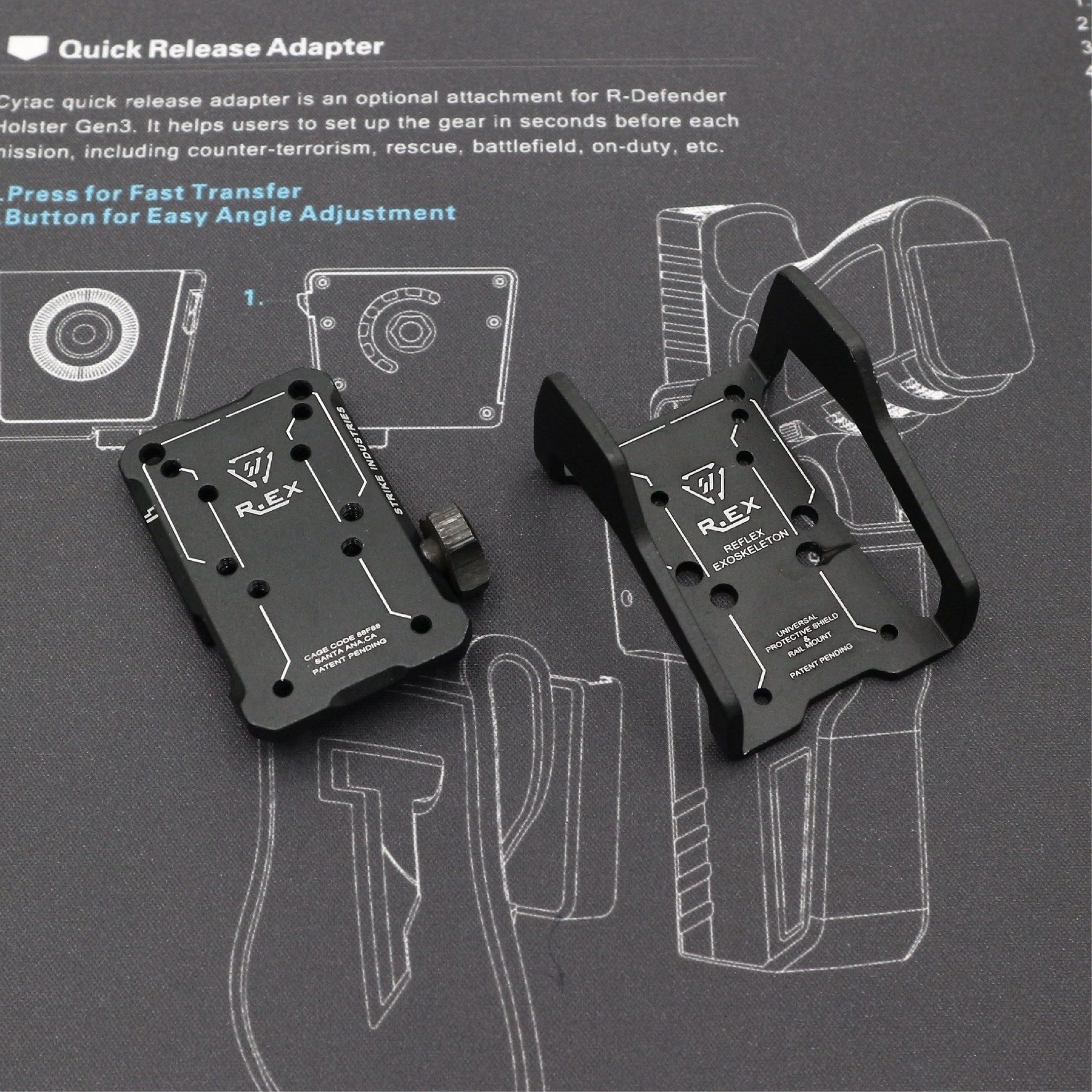 🇹🇭 922 ไทยแลนด์ แทคติคอล ขาดอท REX - Reflex Exoskeleton