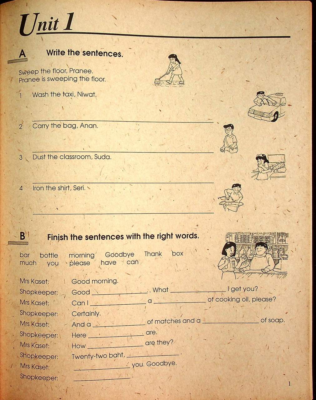 FIRST CLASS Workbook สำหรับชั้นประถมศึกษาปีที่ 6 A Communicative Primary English Course for PRATHOM 6
