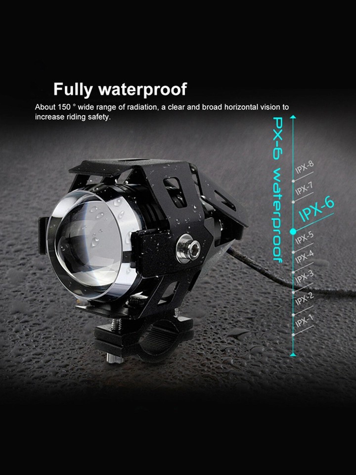 รหัสสินค้า 168 ไฟสปอร์ตไลท์ LED ติดรถมอเตอร์ไซค์