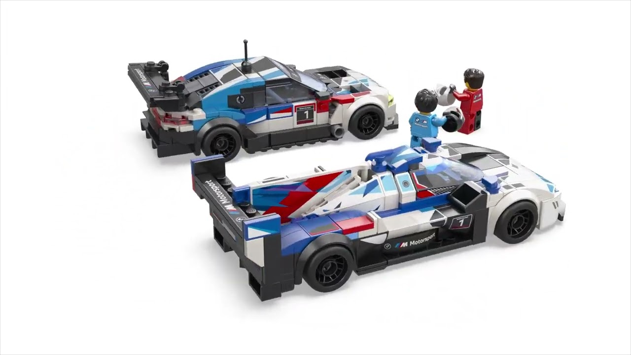**MTS Toys**เลโก้ Lego 76922 Speed Champions : BMW M4 GT3 & BMW M Hybrid V8 Race Cars
