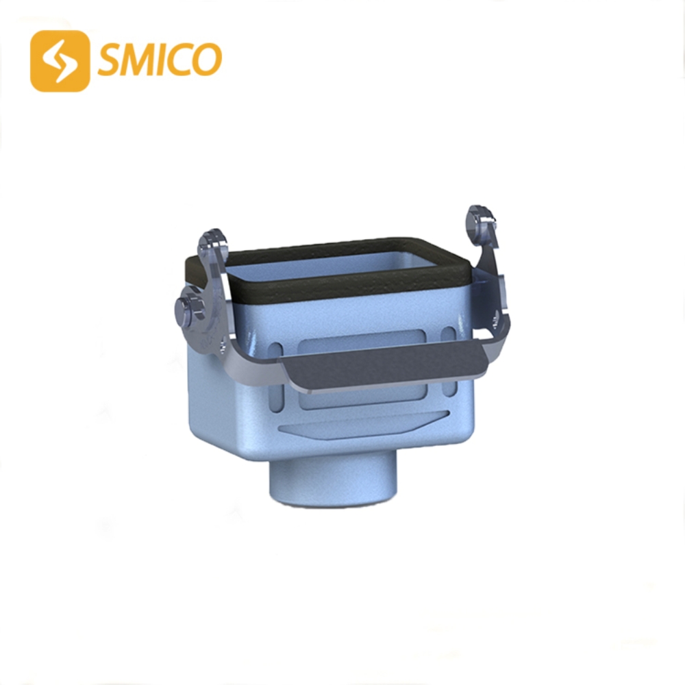 "SMICO" SO-H6B-DJK-1L.S-PG13.5 BULKHEAD HOUSING 2L-6P +Plastic cable gland PG13.5-BK