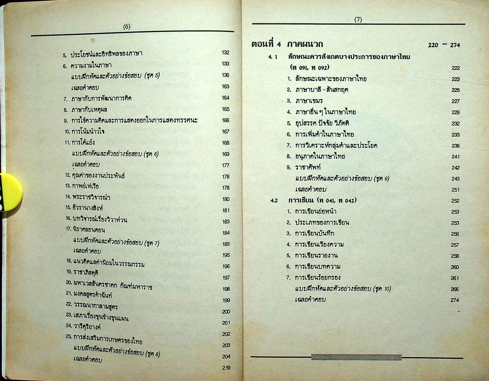 คู่มือ ภาษาไทย กข เตรียมสอบ Entrance