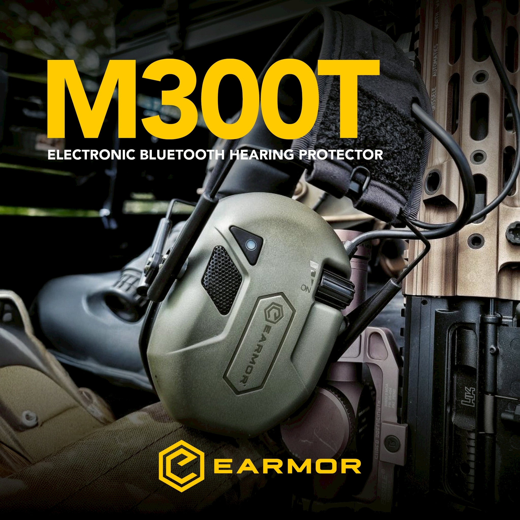 🇹🇭 1392 ไทยแลนด์ แทคติคอล ครอบหูฟัง M300T Earmor