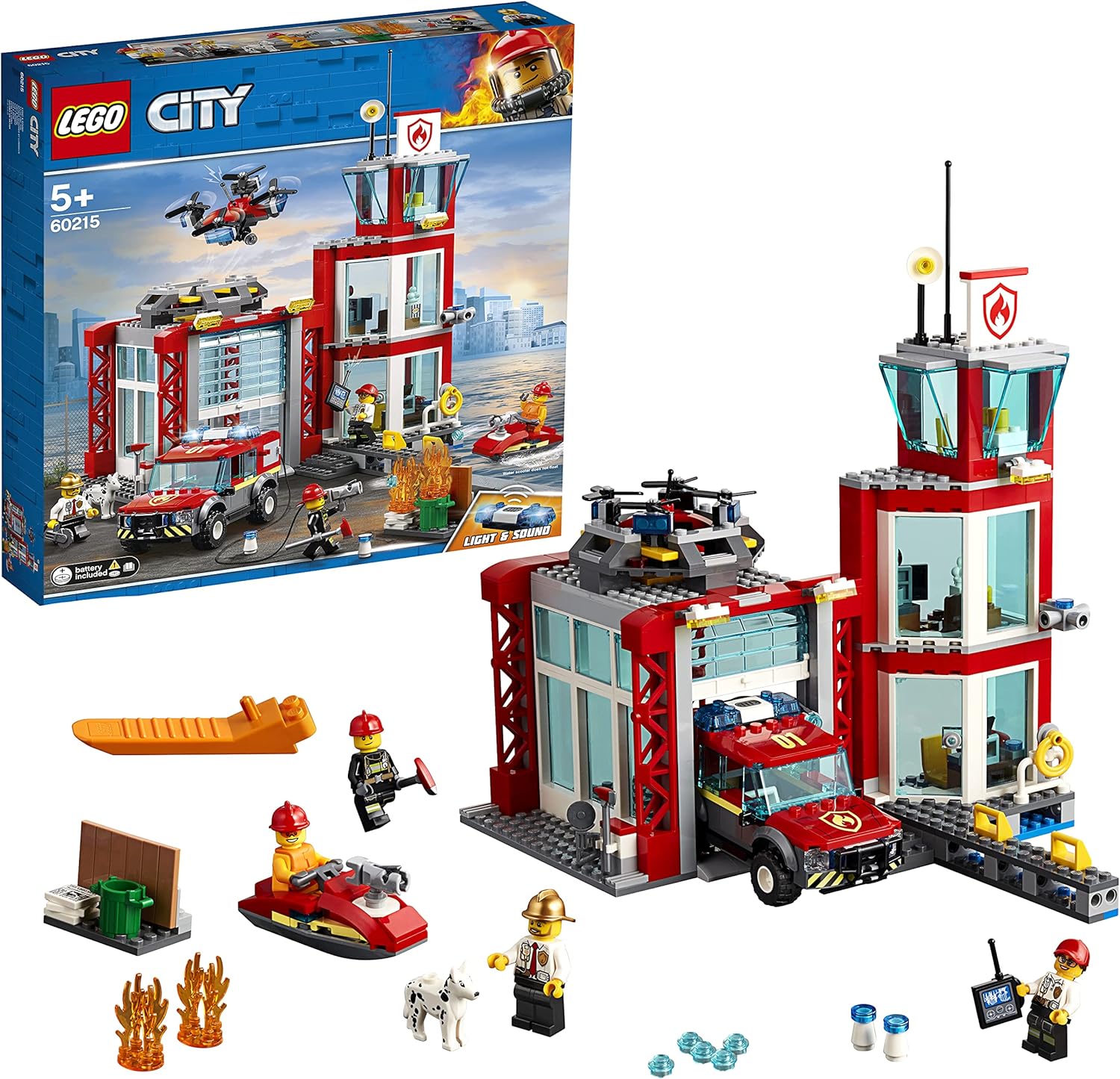 **MTS Toys**เลโก้ Lego 60215 City : Fire Station