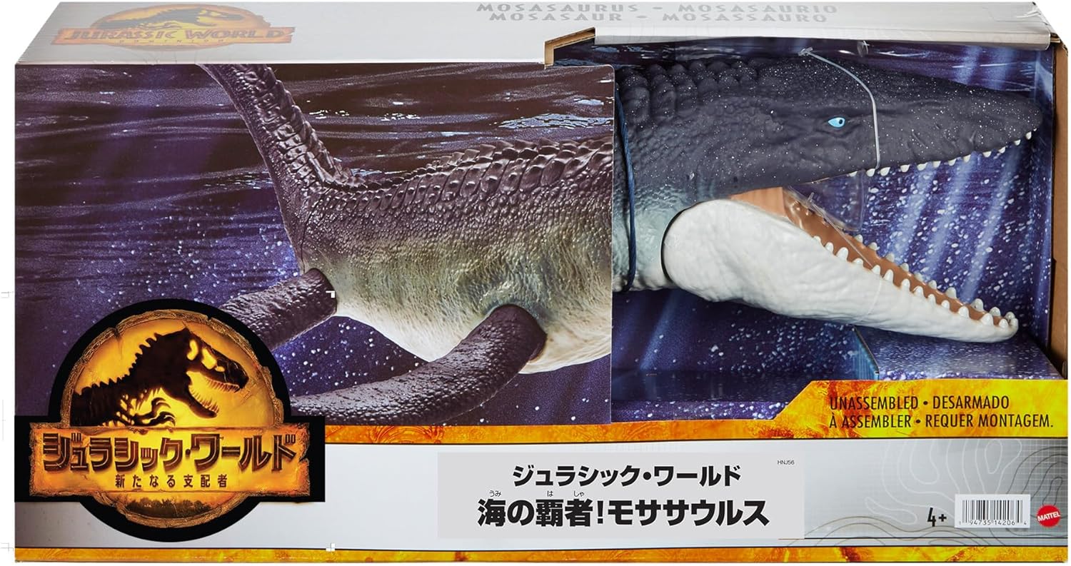 **MTS Toys**Mattel Jurassic World Dominion : HNJ56 Mosasaurus [ความยาวจากหัวถึงหาง 71 ซ.ม.]