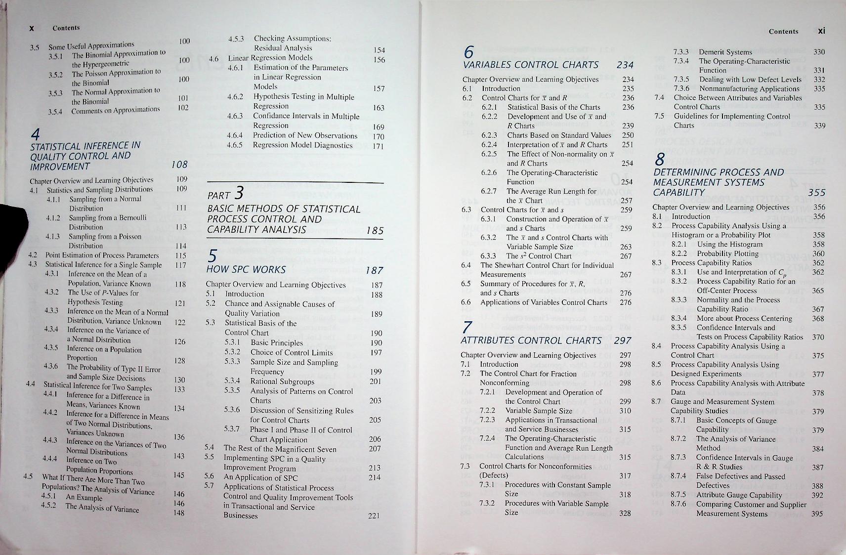 STATISTICAL QUALITY CONTROL : A Modern Introduction