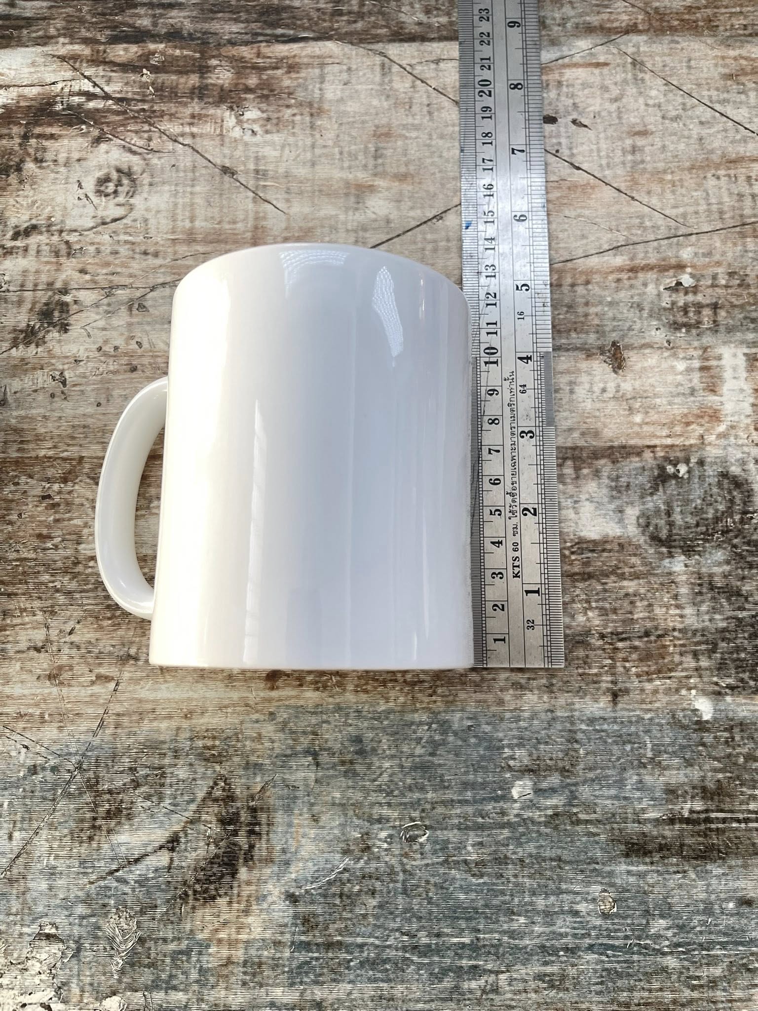 แก้วเซรามิคขาวสำหรับสกรีน ซับลิเมชั่น (Sublimation) แก้วเปล่าราคาถูกคุณภาพดี