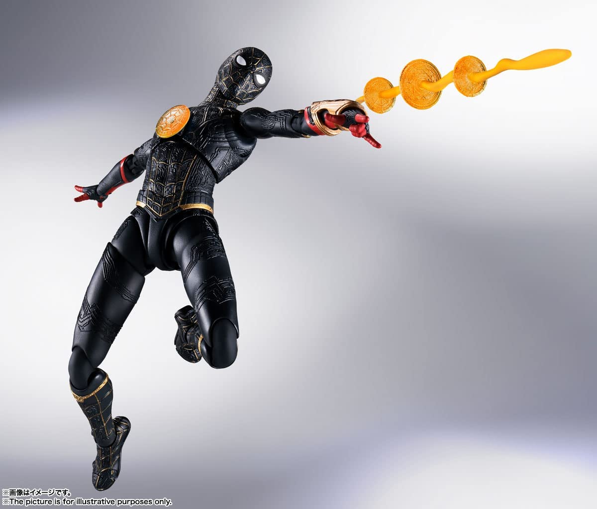 **MTS Toys**S.H.Figuarts Marvel Studios : Spider-Man Black & Gold Suit [No Way Home]