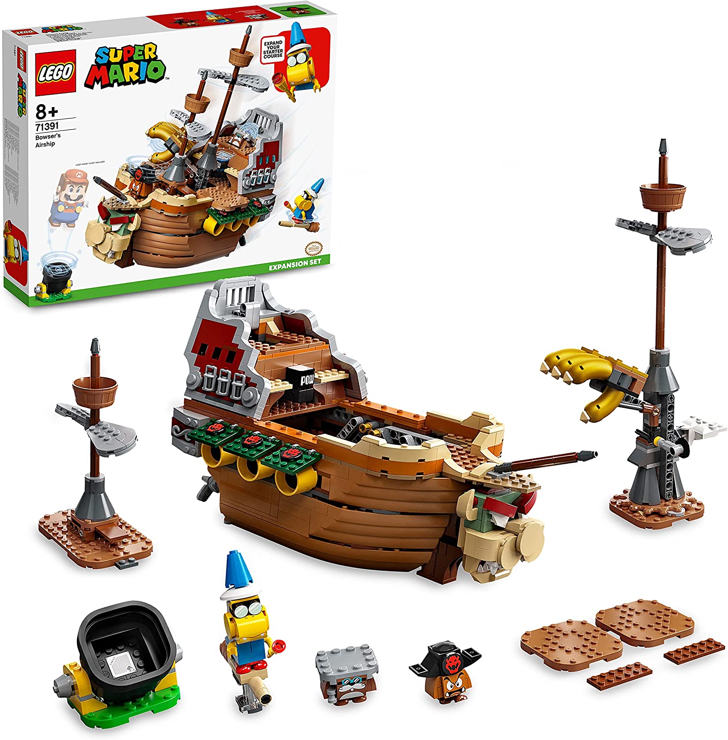 **MTS Toys**เลโก้ Lego 71391 Super Mario : Bowser's Airship