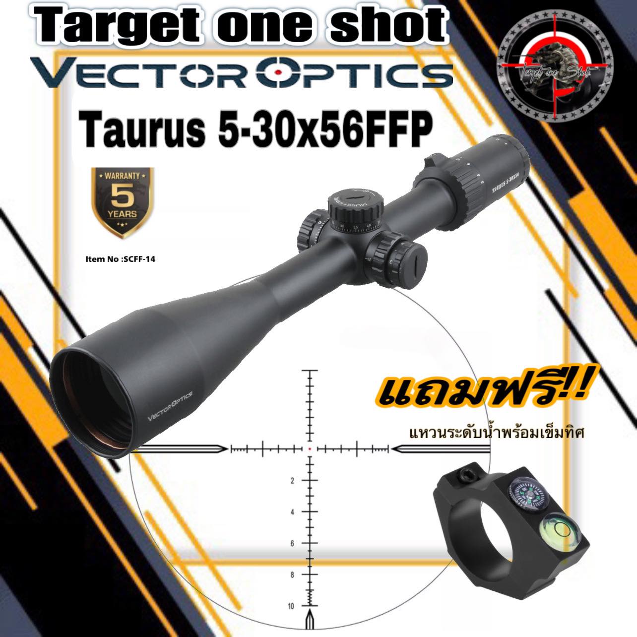 VECTOR OPTICS Taurus 5-30x56FFP Riflescope