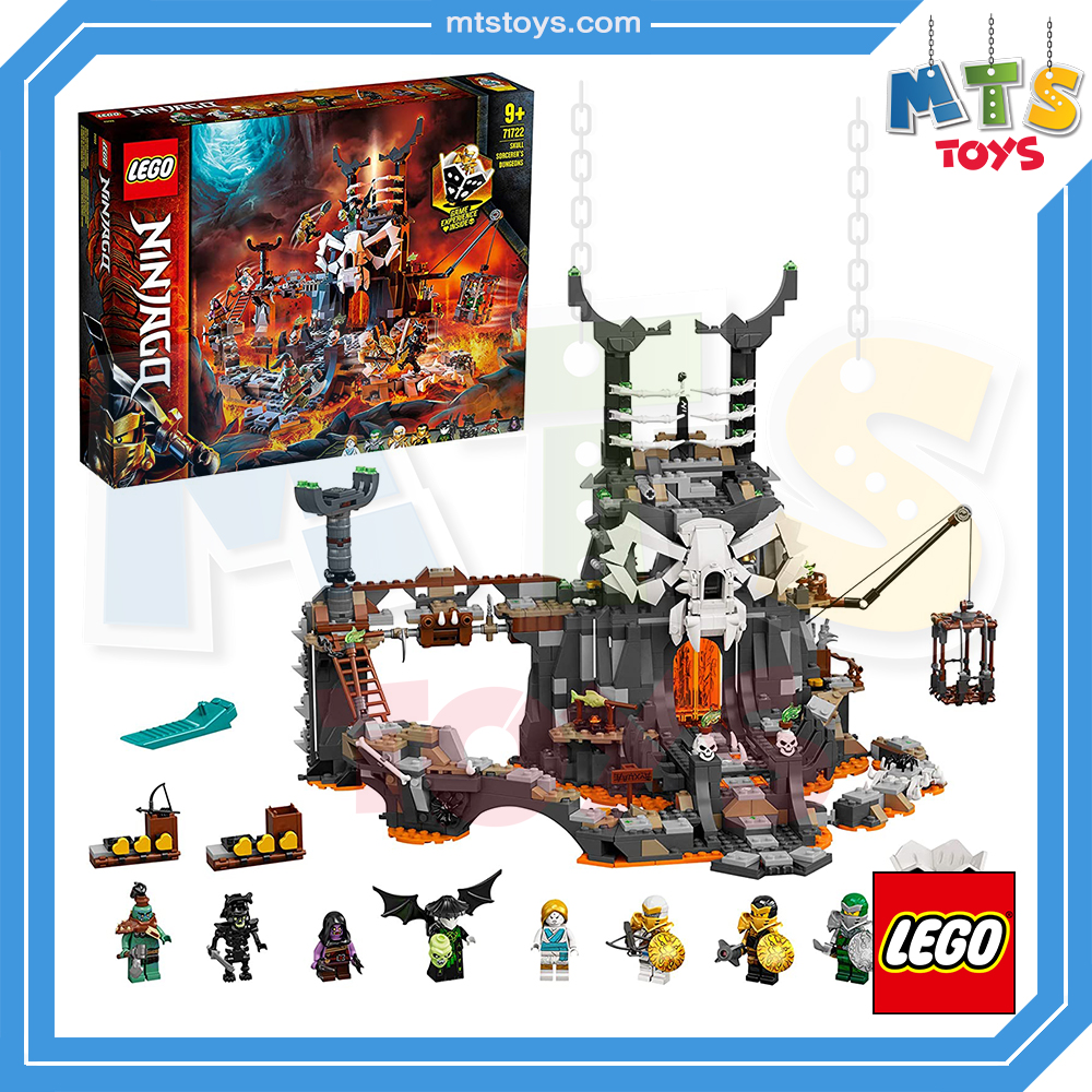 เลโก้ Lego Ninjago 71722 : Skull Sorcerer's Dungeons
