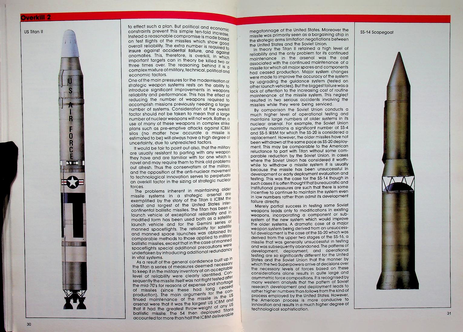 NUCLEAR WAR IN THE 1980's?