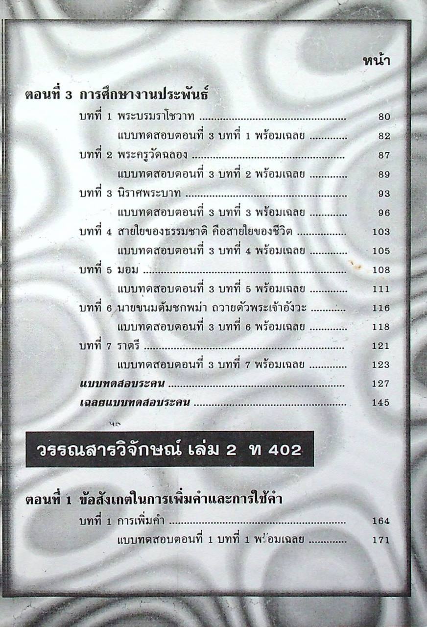 สรุปหลัก ภาษาไทย ม.4 วรรณสารวิจักษณ์ เล่ม 1-2 (ท 401 - ท 402)