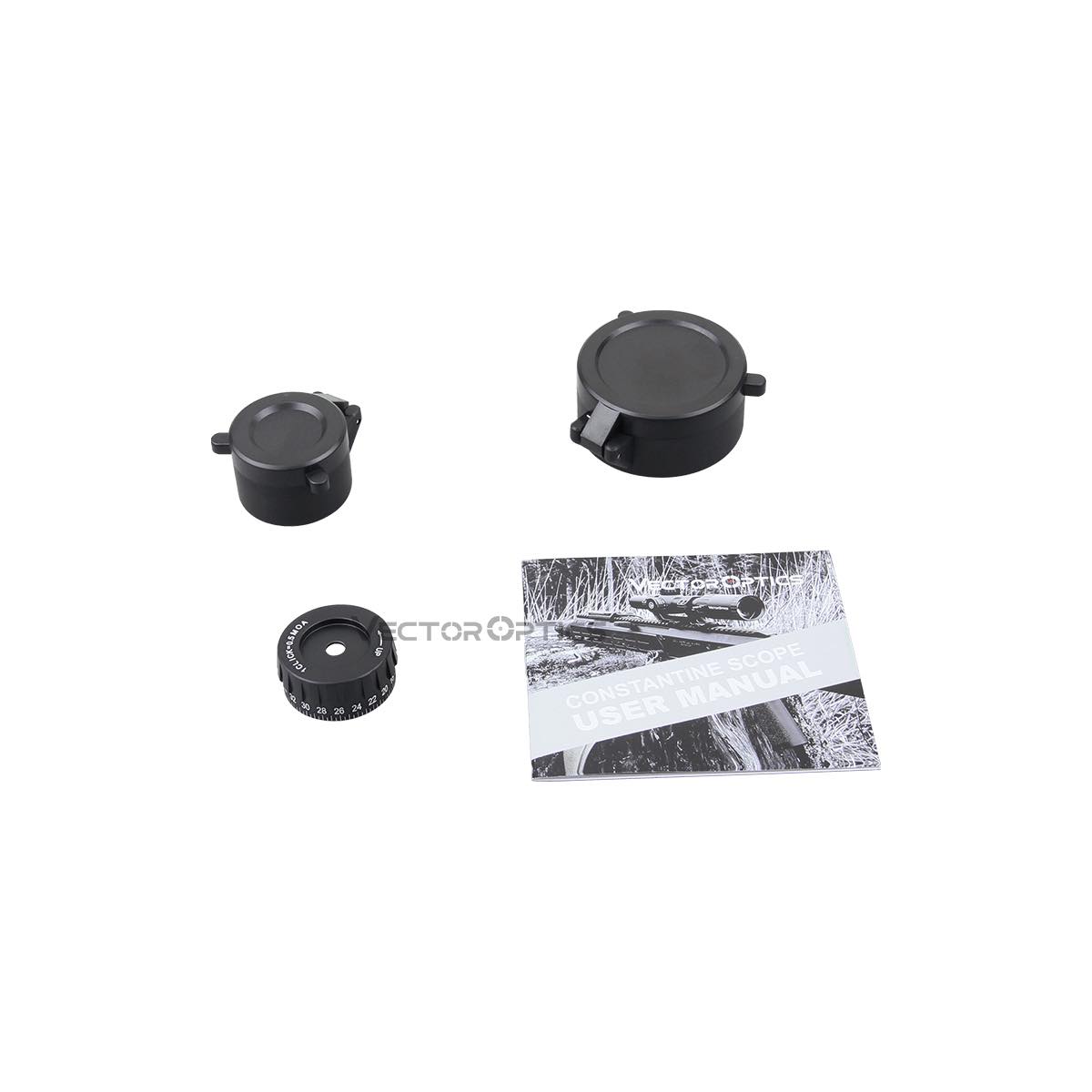 VECTOR OPTICS Constantine 1-10x24 Riflescope Fiber Dot Reticle