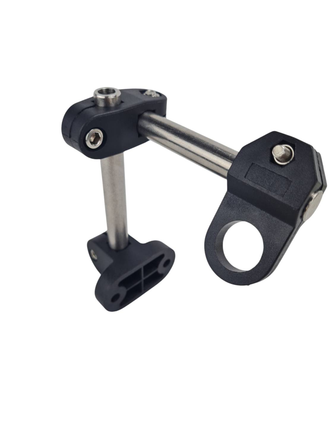 ตัวยึดราวจับเซนเซอร์ เอนกประสงค์ ตัวยึดราวกันสายพานอุปกรณ์จับยึดเครื่องมือวัดแบบปรับแต่งได้