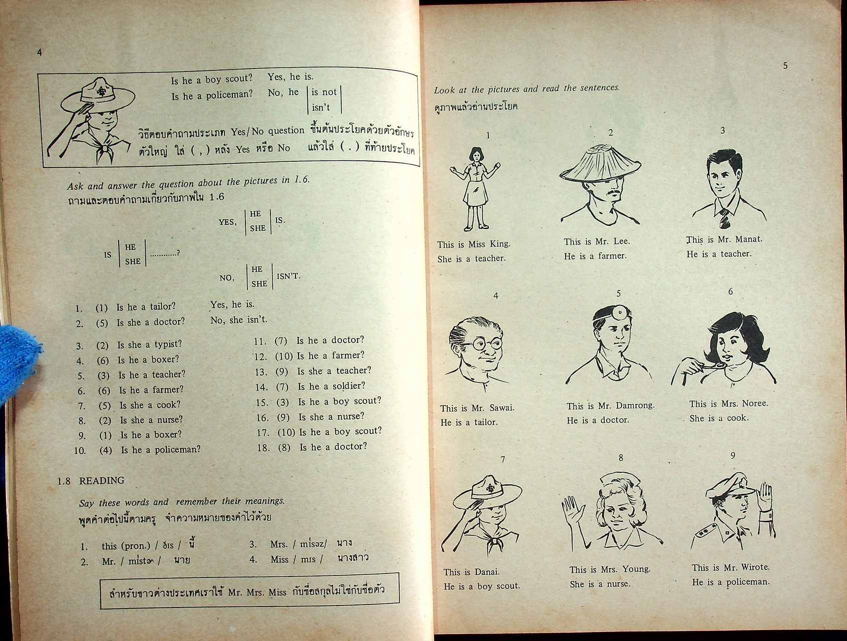 แบบเรียนภาษาอังกฤษ ENGLISH FOR THAI STUDENTS (NEW EDITION) เล่ม 1-6 ชั้นมัธยมศึกษาตอนต้น (ครบชุด 6 เล่ม)