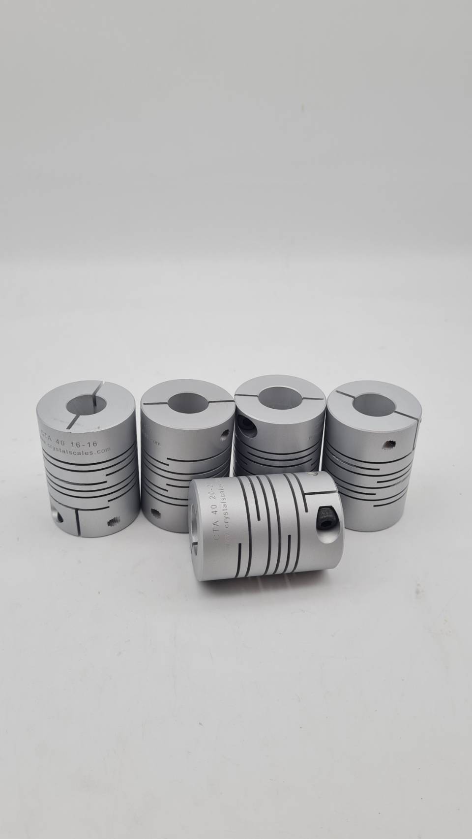 Beam coupling ขนาด OD40 มิลลิเมตร ยาว 65มิลลิเมตร รับแรงบิด 8N.M สำหรับเป็นข้อต่อส่งกำลังของเครื่องจักร