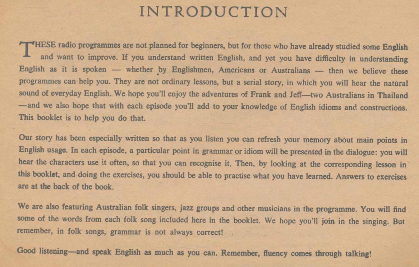 ENGLISH FOR THAILAND Book 1