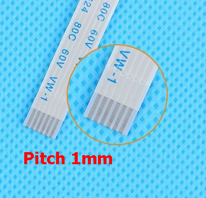 สายแพร 6 Pins Pitch 1mm Flat Cable