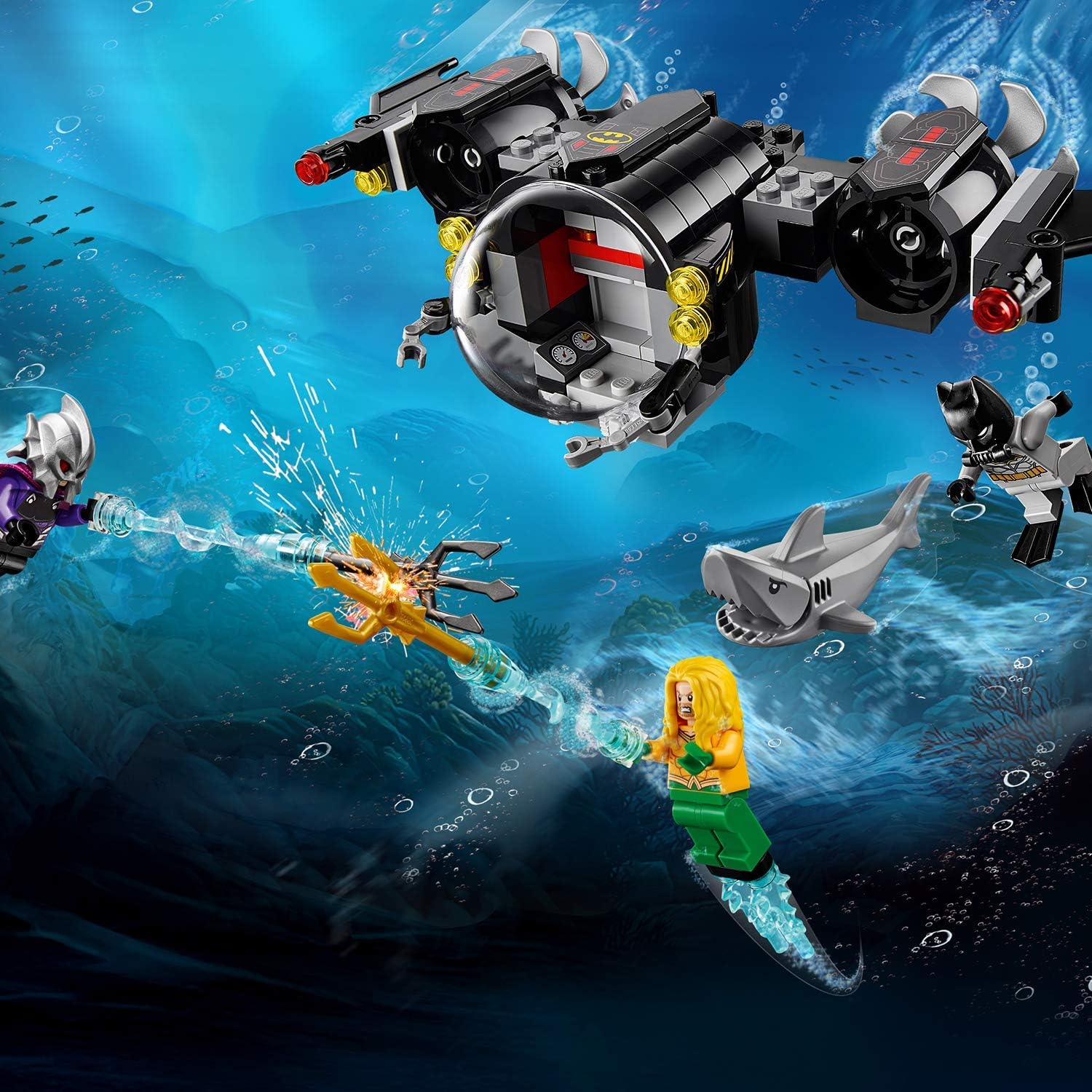 **MTS Toys**เลโก้ Lego 76116 DC Comics Super Heroes : Batman Batsub and the Underwater Clash