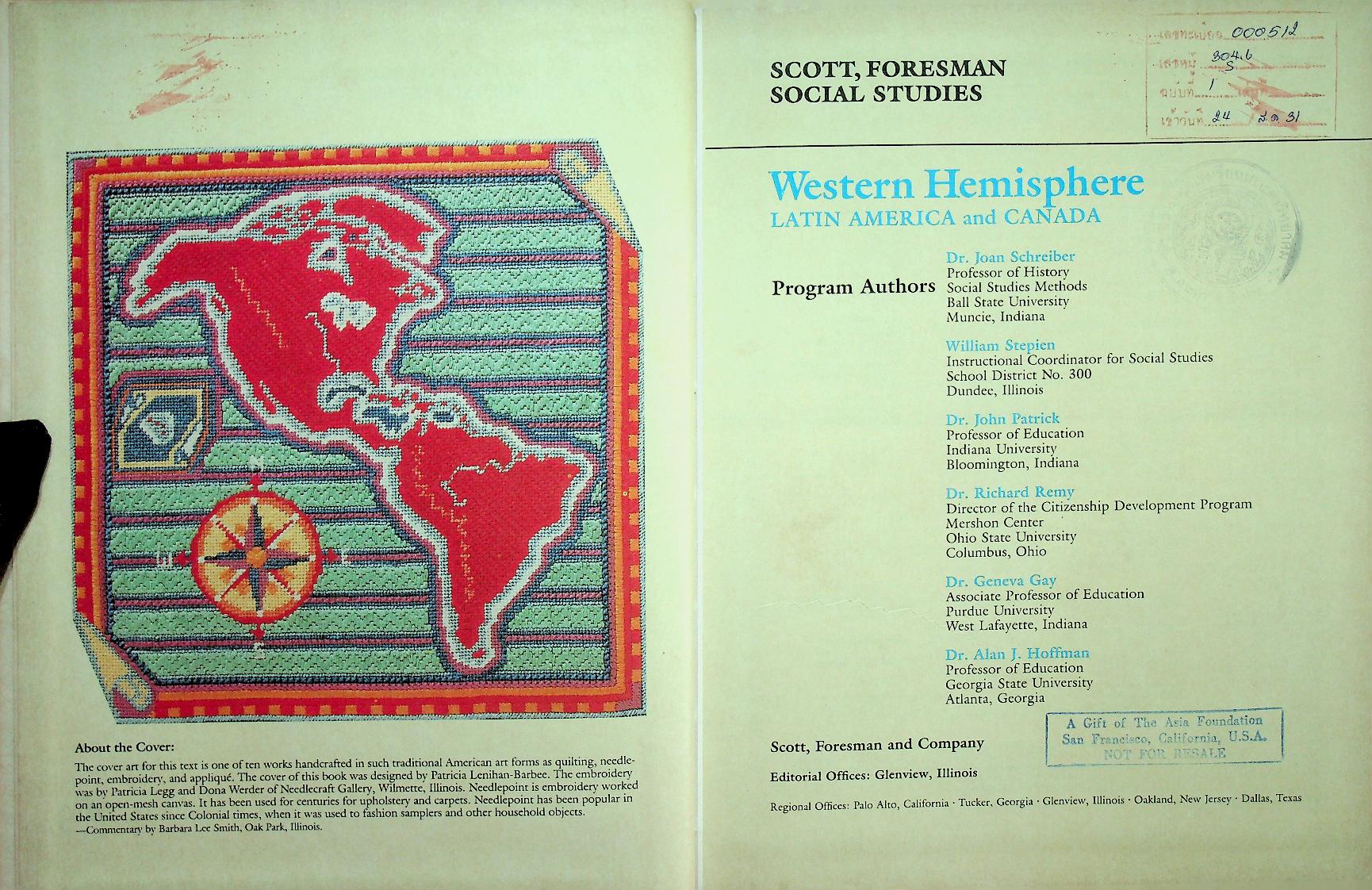 SCOTT, FORESMAN SOCIAL STUDIES : Western Hemisphere LATIN AMERICA and CANADA