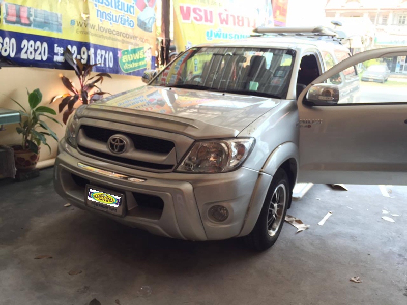 พรมดักฝุ่นไวนิลรถยนต์ Toyota Vigo โตโยต้า วีโก้ สมาร์ทแค็บ