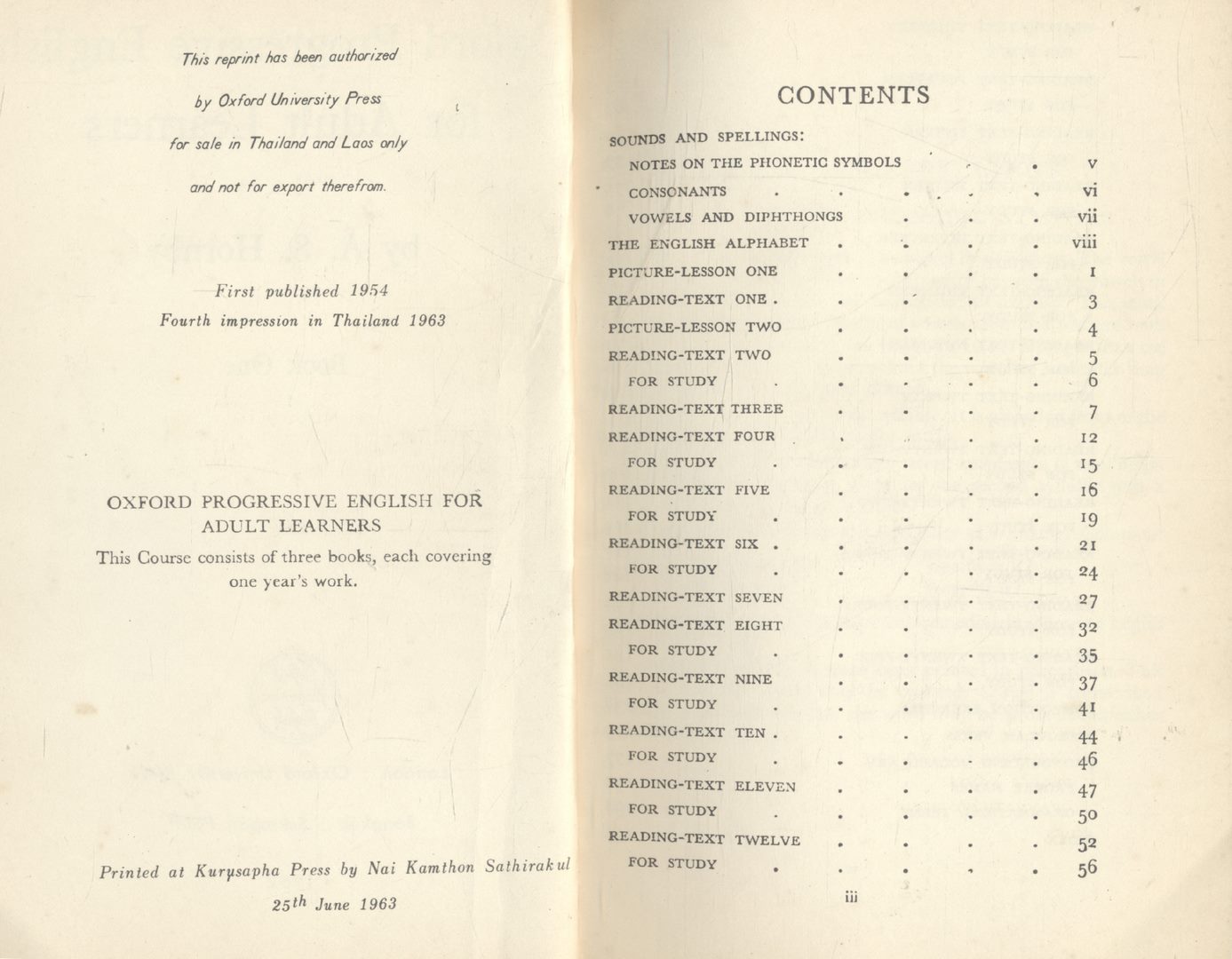 Oxford Progressive English for Adult Learners: Book One