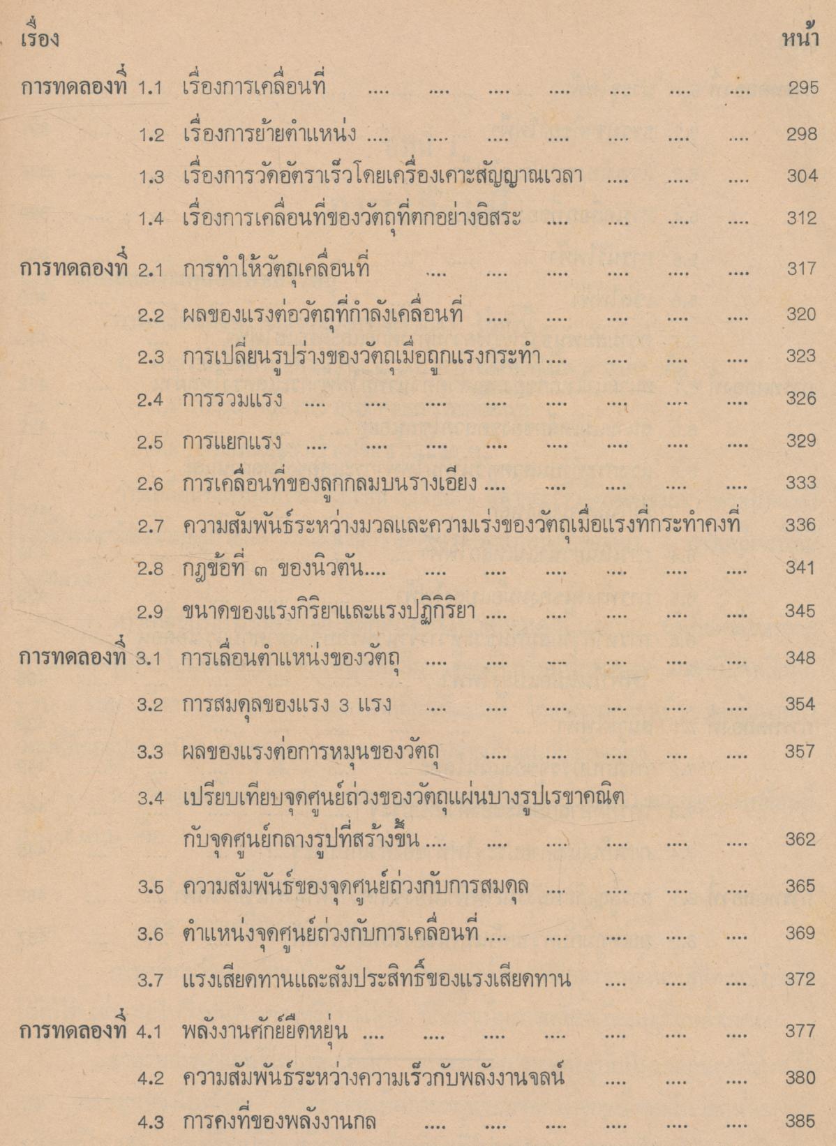 แบบฝึกหัดเชิงพฤติกรรม วิชาวิทยาศาสตร์ช่างอุตสาหกรรม 1-2 ตามหลักสูตรประกาศนียบัตรวิชาชีพ พุทธศักราช 2524 ของกระทรวงศึกษาธิการ